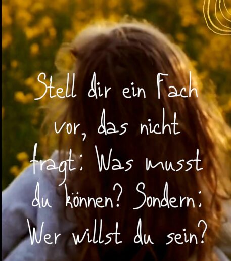 Ein neues Fach für eine starke Zukunft