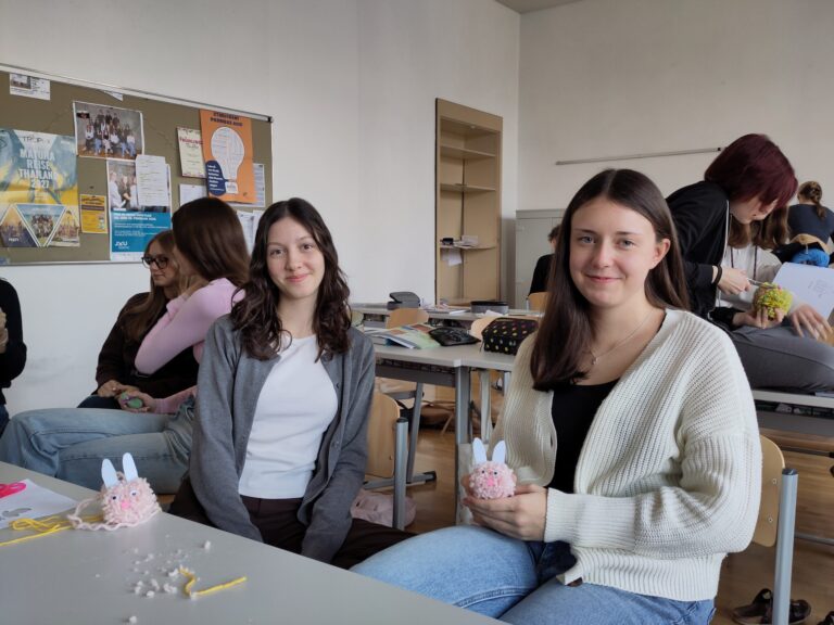 Produktives Schaffen für den Frühlingsmarkt in der 7A