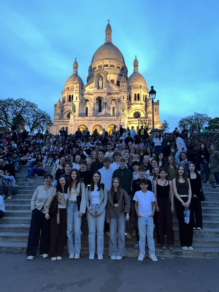 Gymnasiasten entdecken Paris