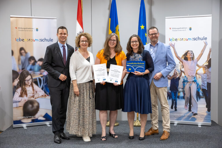 Verleihung des Gütesiegels LeseKulturSchule